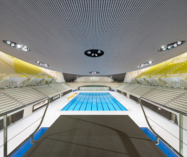 London Aquatics Centre od Zaha Hadid