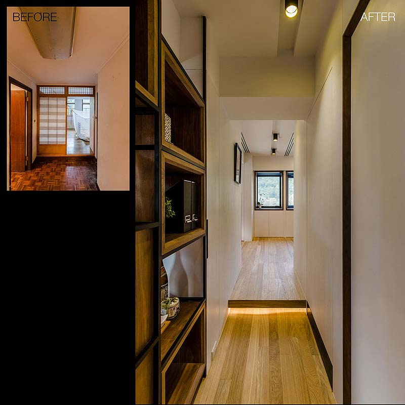 Uderzająca przemiana apartamentu - foto przed i po
