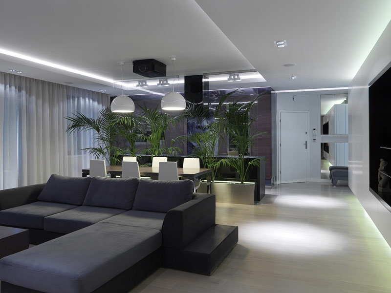 150-metrowy apartament w Warszawie: on/off architekci