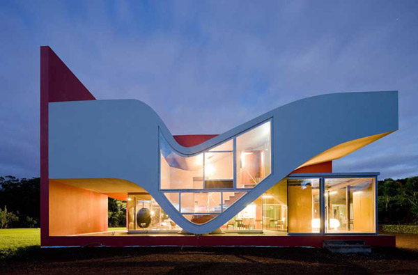 Portugalskie biuro projektowe : dom na Azorach