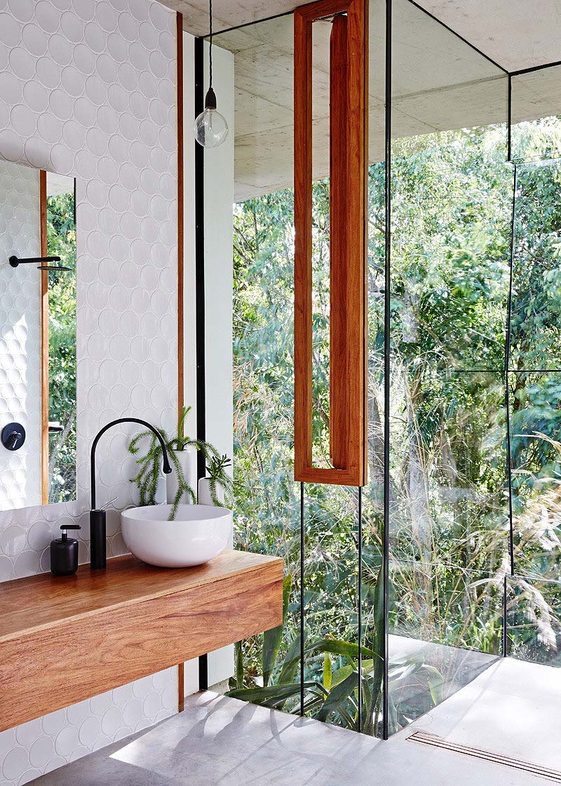 Australijski dom - żelbet o organicznych kształtach