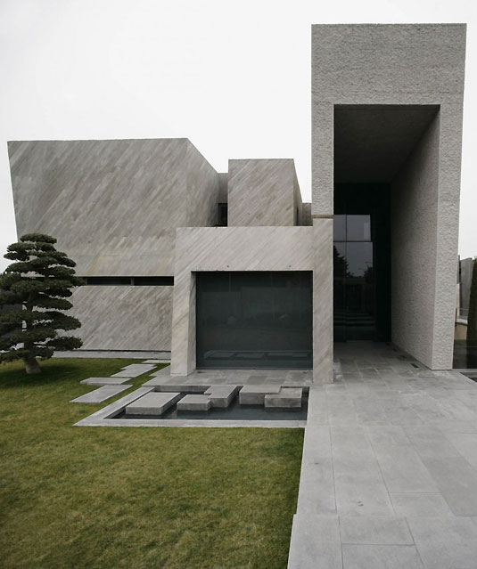 Dom z betonu - The Open Box House : A-cero