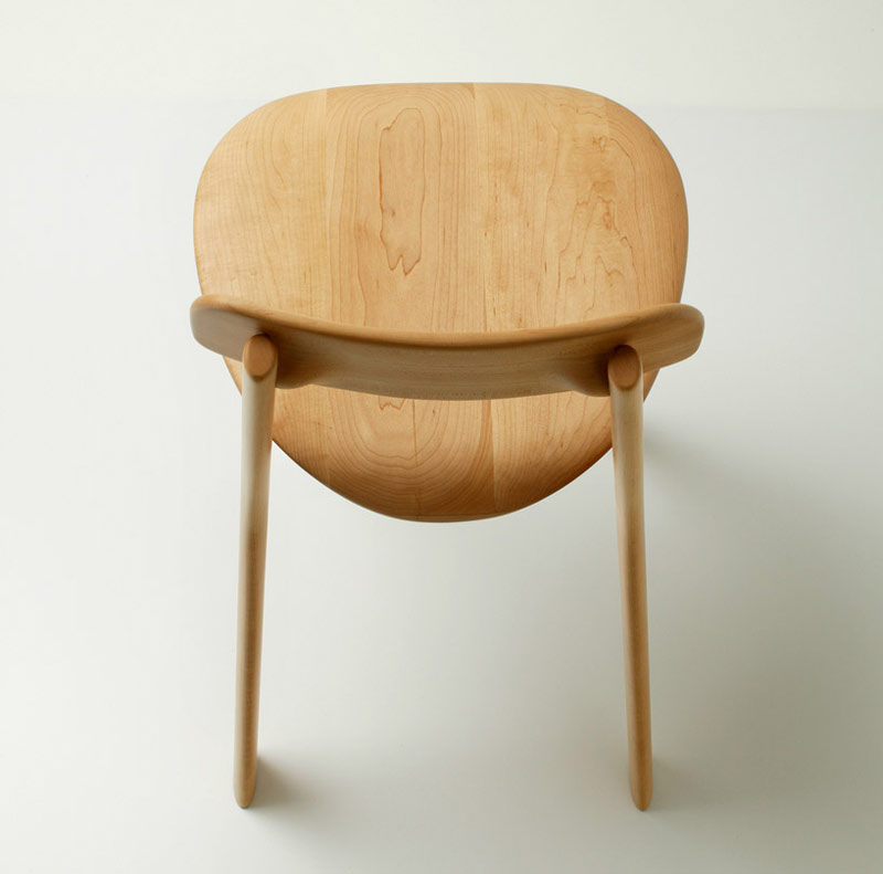 Drewniane krzesło prosto z Japonii