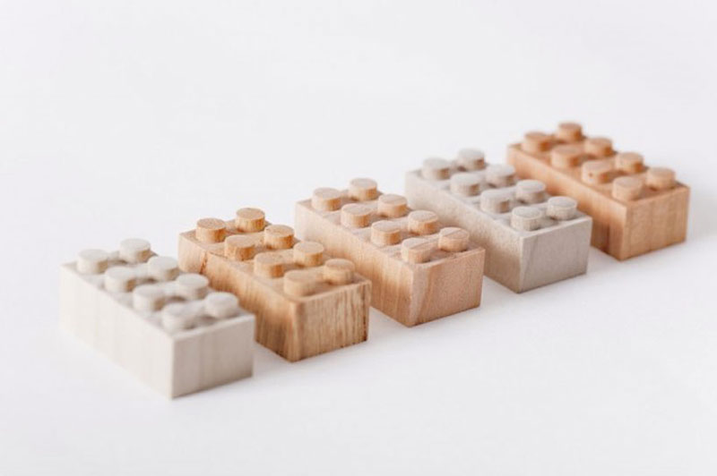 Drewniane klocki Lego? Design jest wszędzie