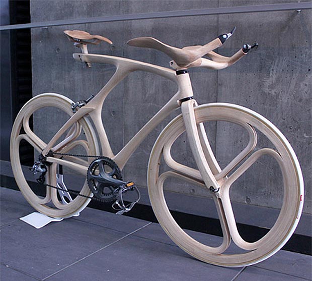 Drewniany rower ?