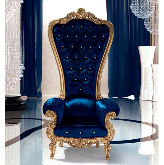 Królewski fotel