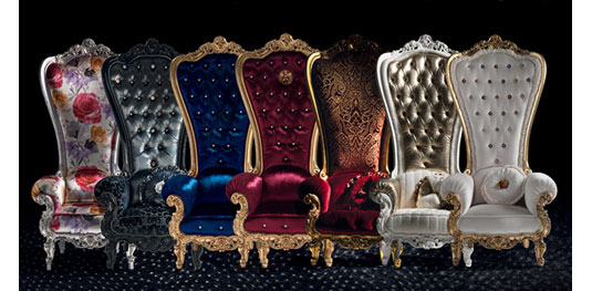Królewski fotel