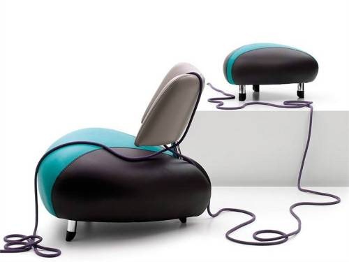 Fotel nowoczesny : Leolux