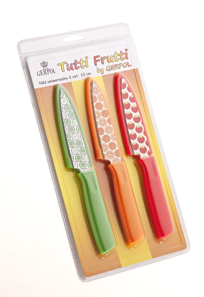 Zaowocuje pysznościami, czyli kolekcja noży Tutti Frutti firmy Gerpol