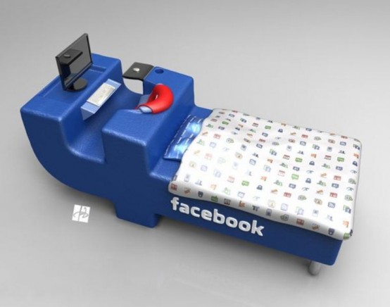 Najciekawsze inspiracje : łóżko facebook