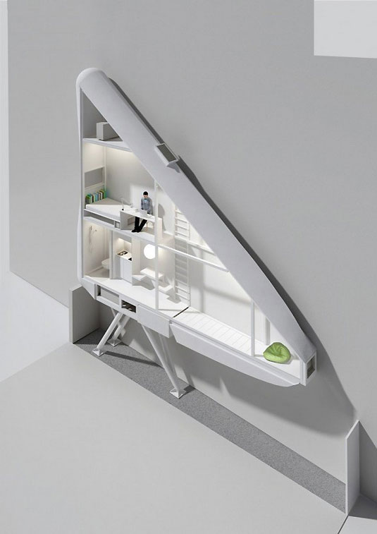 Jak urządzić mieszkanie o pow. 14,5 m2 : Centrala