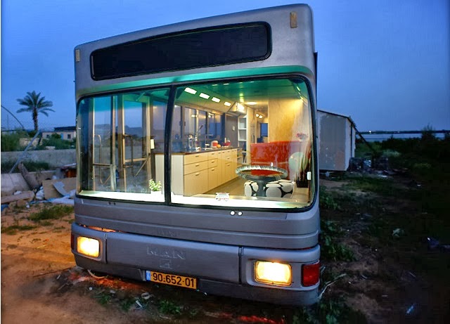 Autobus, który zamienił się w luksusowy dom