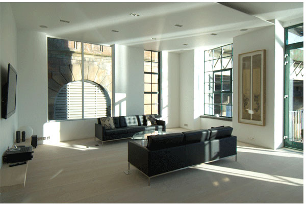 Czysty minimalizm : apartament w Londynie