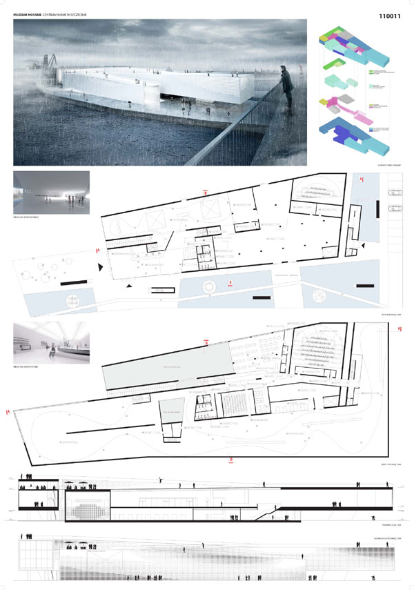 Muzeum Morskie w Szczecinie od 22ARCHITEKCI : opis projektu 