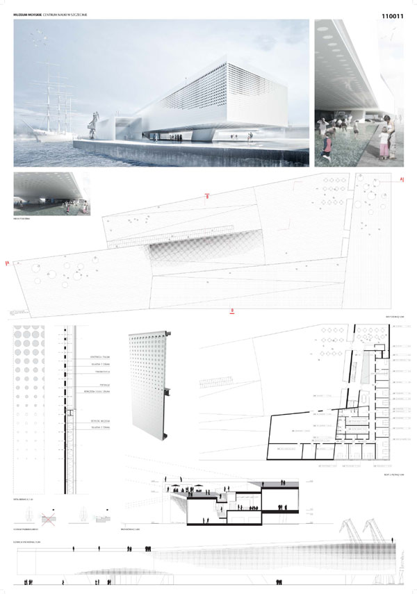 Muzeum Morskie w Szczecinie od 22ARCHITEKCI : opis projektu 