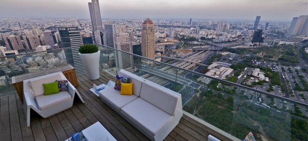 Penthouse z wyjątkowym widokiem na Tel Aviv