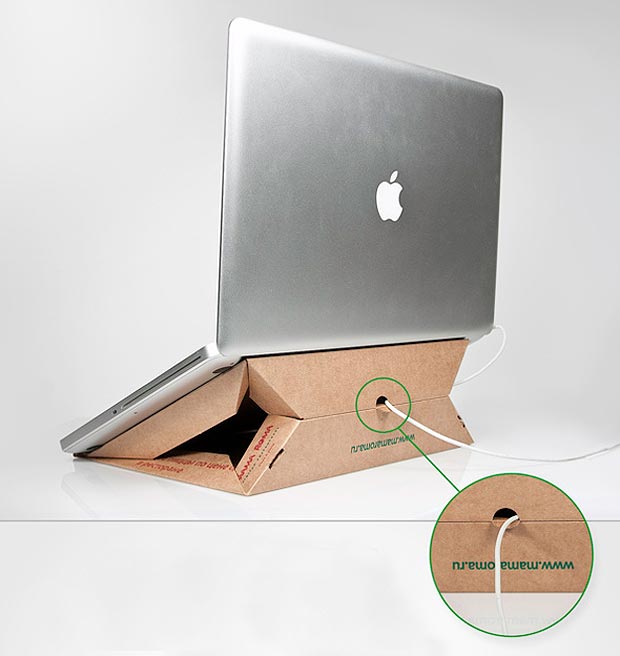 Ekologiczna podstawka pod laptop