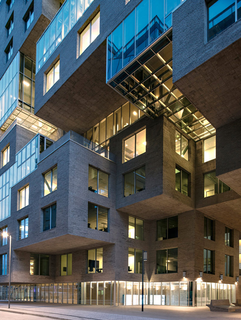 Projekt budynku siedziby Banku DNB : Oslo