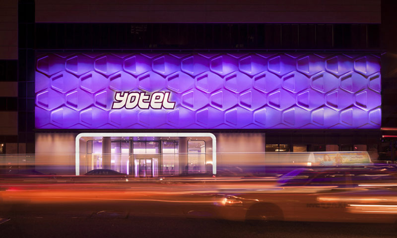 Projekt hotelu na Manhattanie : Yotel! 