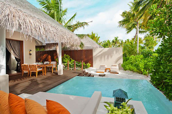 Rajski dom, rajska plaża - Ayada Maldives