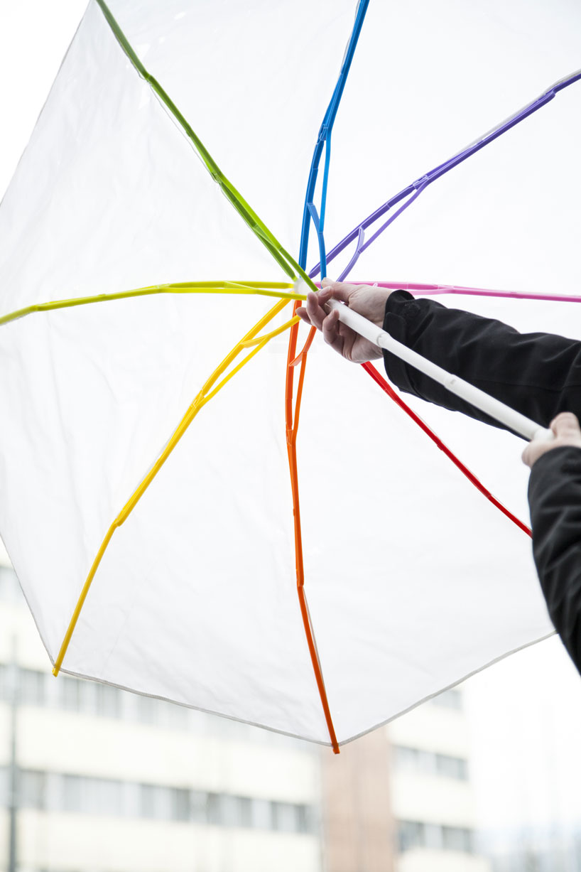 Designerskie parasole łatwe w recyklingu