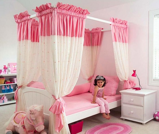 Różowy pokój dla księżniczki