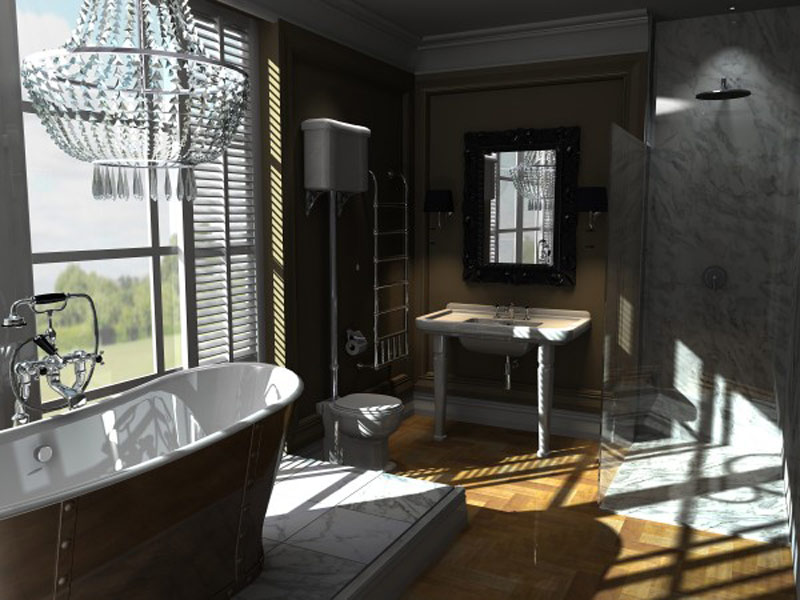 Salon kąpielowy w domu