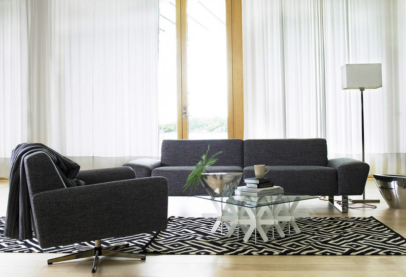 Sofa do wnętrz nowoczesnych: Cremona MTI Furninova  