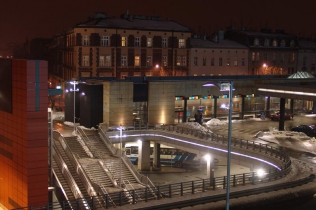 Dwupoziomowy dworzec autobusowy  : Kraków, Wasko Projekt