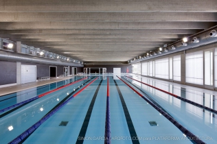 Projekt pływalni sportowej : Pich-Aguilera, Hiszpania 