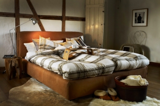 Komfort w sypialni : Shabby Bed MTI Furninova