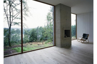 Architektura krajobrazu - dom w lesie