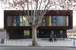 Budynek komisariatu policji : Barcelona