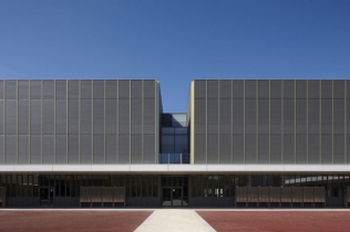 Budynek szkoły : Nanterre, Francja