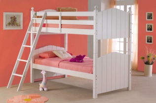 Łóżko piętrowe dla maluchów