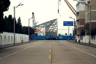 Most pieszy / Quingpu, China