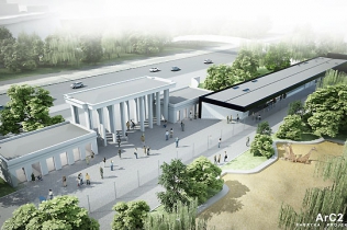 Nowa brama wrocławskiego zoo