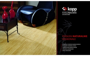 Kopp – Podłogi Naturalnie Doskonałe  z nowym katalogiem