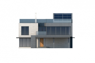 X8 - jedyny taki projekt ekskluzywnego domu w stylu hi-tech