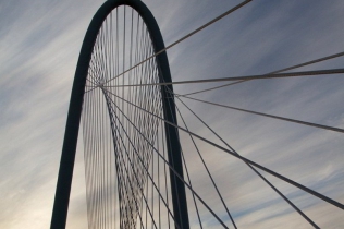 Projekt mostu w Dallas, USA : Santiago Calatrava