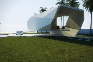 Wave House - rezydencja w kształcie fali