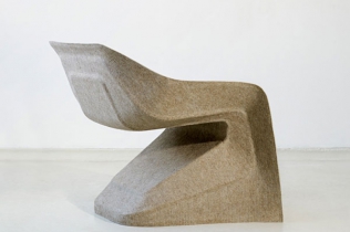 Krzesło z konopi : Werner Aisslinger 