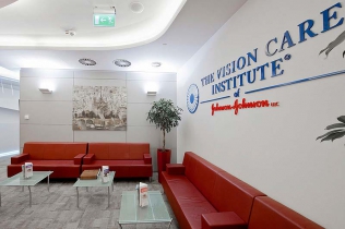 Wnętrze biurowe - Johnson & Johnson Vision Care