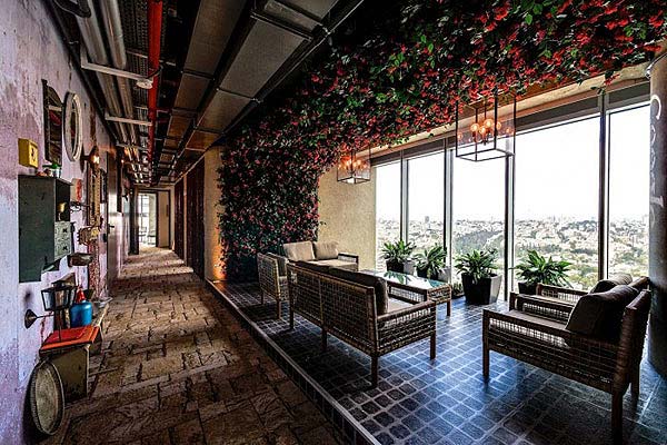 Wnętrze biura Google w Tel Aviv, Izrael