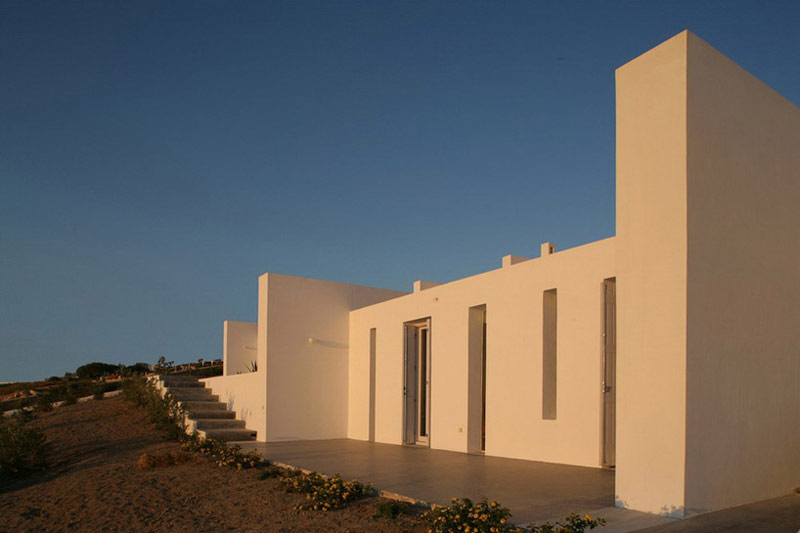 Zamieszkaj na Cykladach : projekt domu na wyspie Paros