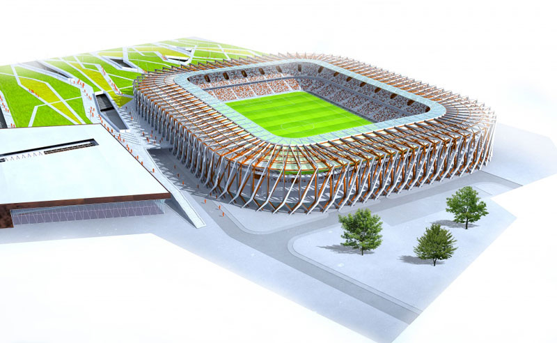 Projekt stadionu 